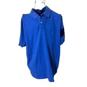 Nice men Hackett London Mens Short Sleeve Blue Cotton Polo Shirt Logo  Size 4X L